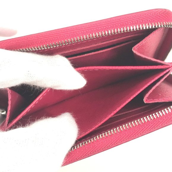 LOUIS VUITTON M60383 Epi Zipper Coin Purse Wallet Round Wallet/Coin Case Leather - Picture 8 of 10